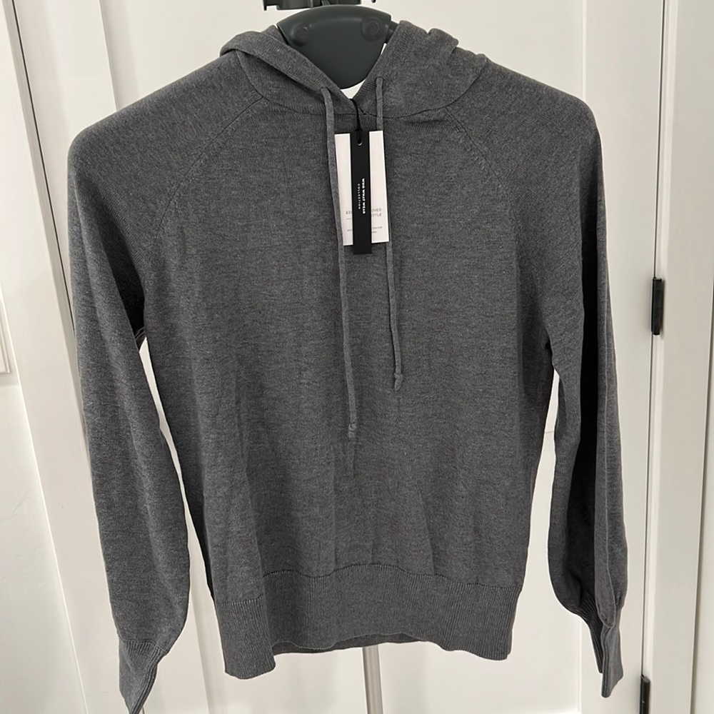 NWT Who What Wear Collection Limited Edition - Raglan Knit Hoodie